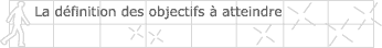 La définition des objectifs à atteindre